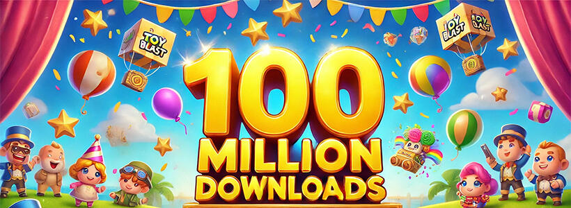 Toy Blast has surpassed the milestone of 100 million downloads