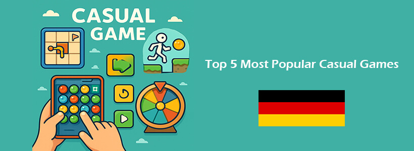 Top 5 Most Popular Casual Games in Germany